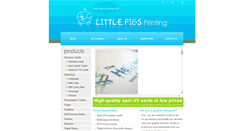 Desktop Screenshot of littlepigs.com.au